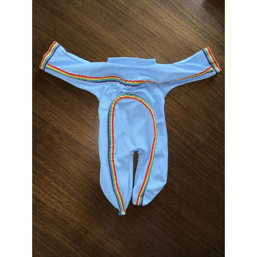 Vintage Cabbage Patch Kids Rainbow and Blue Jumpsuit Jammies‎ 1986